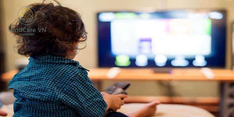 Trẻ dưới 5 tuổi xem màn hình nhiều